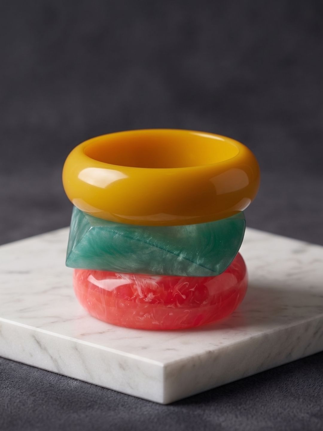 Poppy Rasin Bangle set of 3