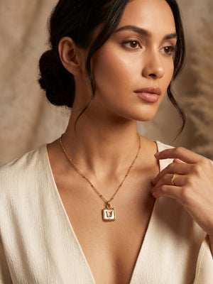 Gold Butterfly Pendant Necklace | Anti‑Tarnish Stainless Steel Minimalist Jewelry for Women