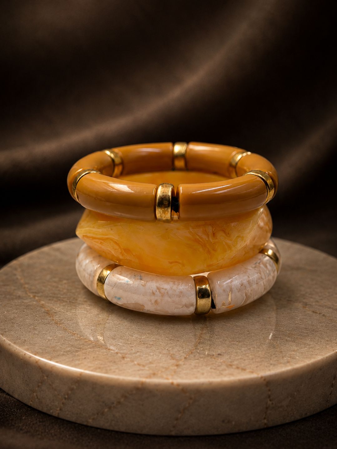 Acrylic Bracelet Set of 3